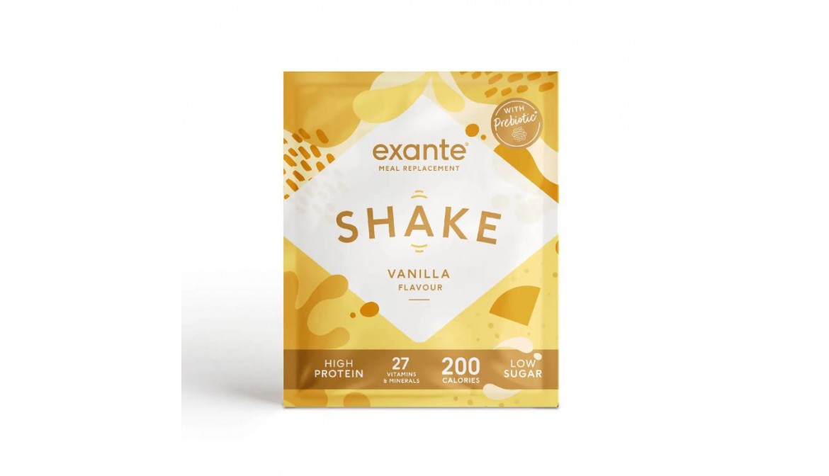 Exante Diet Meal Replacement Shake, Vanilla, Single Serving Sachet