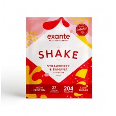 Exante Diet Meal Replacement Shake, Strawberry & Banana, Single Serving Sachet