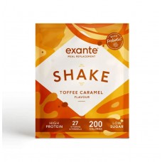Exante Diet Meal Replacement Shake, Toffee Caramel, Single Serving Sachet Exante Diet Meal Replacement Shake, Toffee Caramel, Single Serving Sachet