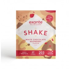 Exante Diet Meal Replacement Shake, White Chocolate Raspberry, Single Serving Sachet